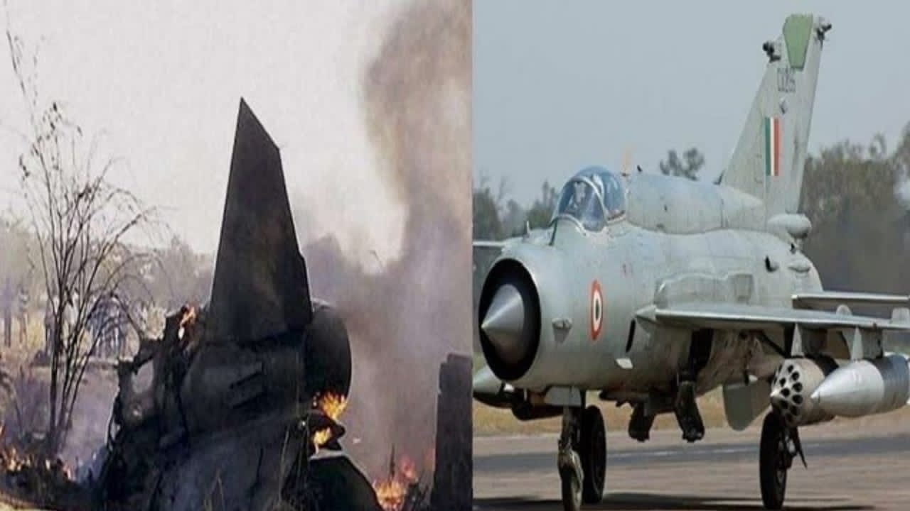 Photo of भारतीय वायुसेना का मिग-21बाइसन विमान क्रैश,पायलट की मौत