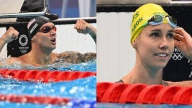 Photo of Tokyo Olympics 2020: ड्रेसेल ने तैराकी में जीते 5 गोल्ड, महिलाओं में मैककॉन ने बनाया नया रिकॉर्ड
