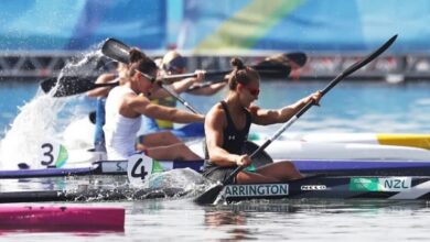 Photo of न्यूजीलैंड की कैरिंगटन ने कयाक स्प्रिंट में दो स्वर्ण पदक जीते