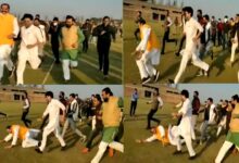 Photo of Viral Video: सिंधिया के बराबर दौड़ने की जुर्रत,औंधे मुंह गिरे नेता जी,यूजर ने कहा-ये कही भी गिर जाते है