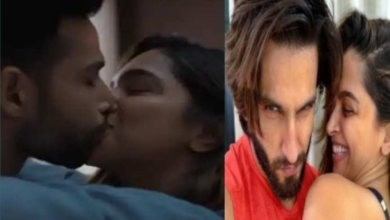 Photo of Deepika Padukone ने किया को-स्टार को जोरदार किया Kiss! पति Ranveer ने कह दी ये बात
