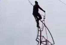 Photo of VIDEO:1 महीने में शख्स ने बना ली दुनिया की सबसे ऊंची साइकिल, जैसे ही चलाया बन गया वर्ल्ड रिकॉर्ड