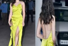 Photo of बॉलीवुड में एंट्री से पहले ही पार्टी में दिखाया सेक्सी अवतार, बैकलेस किलर ड्रेस पहन उड़ाए सबके होश