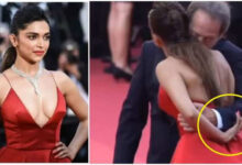 Photo of Cannes Video: हाथ हटाती रहीं Deepika KISS करता रहा शख्स, डीपनेक स्ट्रैपी ड्रेस में एक्ट्रेस को देख आउट आफ कंट्रोल हो गया ये इंसान