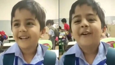 Photo of teacher was embarrassed : क्लास में 5 साल के बच्चे ने मैडम से कही ऐसी बात, सुनकर शरमा गई टीचर- वीडियो नहीं बनता तो यकींन करना होता मुश्किल