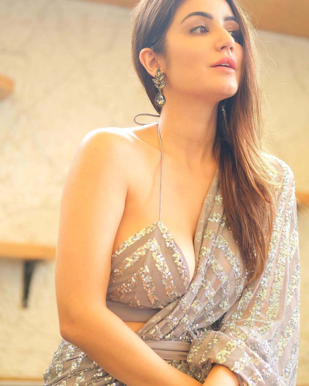 Saree Look में धक धक गर्ल बिल्कुल लग रही परी, माधुरी दीक्षित की खूबसूरती ऐसी की नजर ना हटे