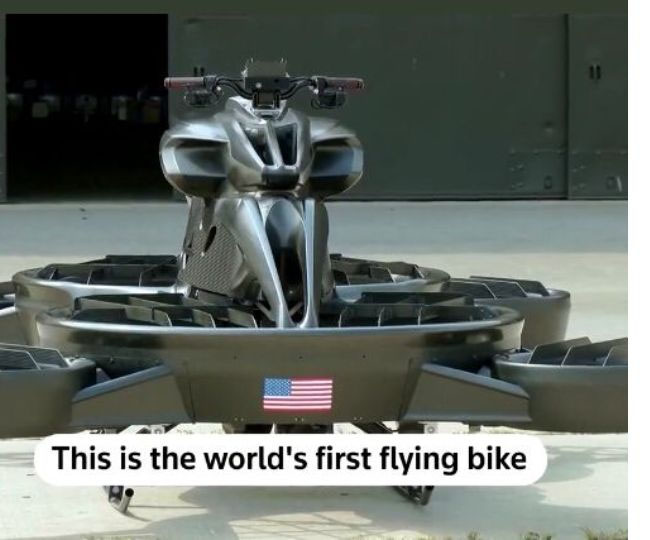 World की पहली उड़ने वाली बाइक हुई लांच पलक झपकते ही हवा में उड़ जाएगी