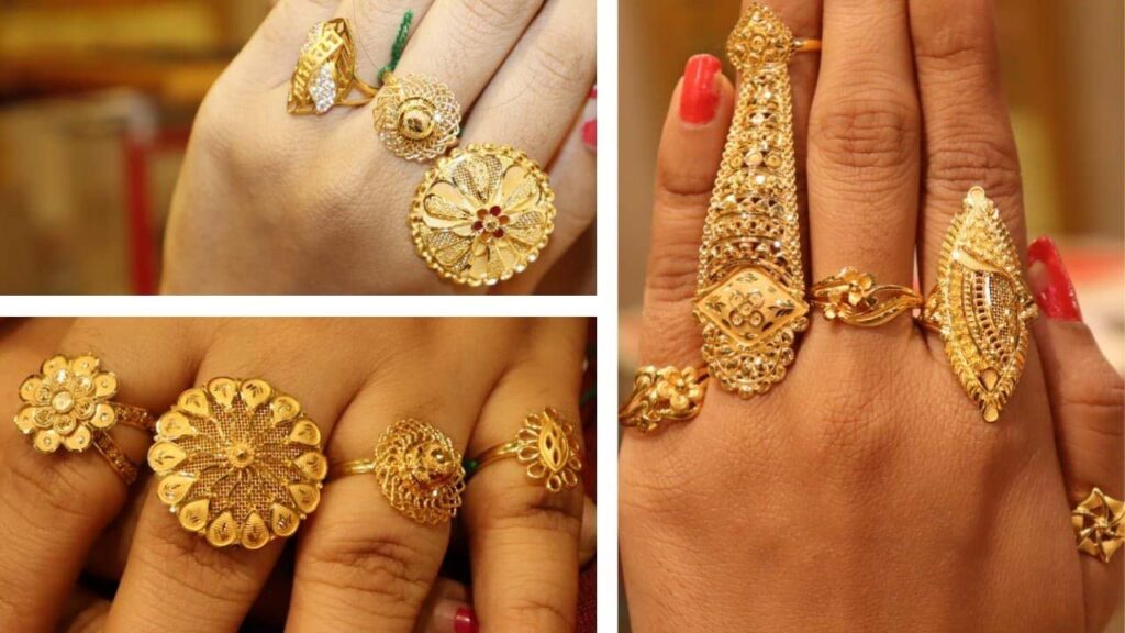 Latest gold ring designs : ट्रेडिशनल लुक पाने के लिए पहनें ये गोल्ड रिंग्स डिज़ाइन,देखें 20 लेटेस्ट डिजाइन 