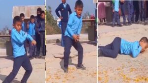 Viral video:स्कूली बच्चे ने 'हाय गर्मी' गाने पर उड़ाया गर्दा, लोग बोले- नोरा फतेही से अच्छे हैं स्टेप्स और हुक 