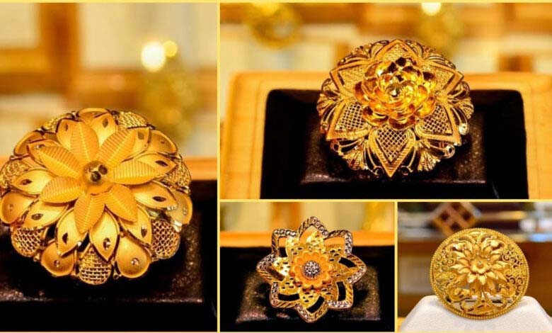Latest gold ring designs : ट्रेडिशनल लुक पाने के लिए पहनें ये गोल्ड रिंग्स डिज़ाइन,देखें 20 लेटेस्ट डिजाइन 