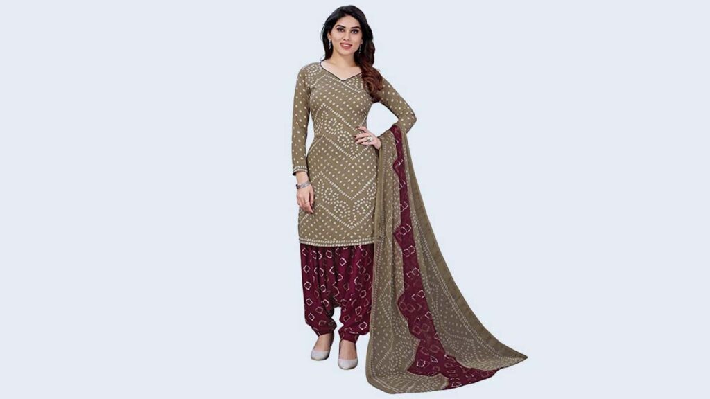 Suit Material For Ladies:300 रुपये से भी कम में खरीदें प्रिंटेड सूट 