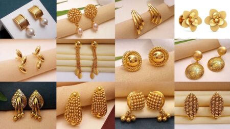 Best Gold Earrings Designs : सिंपल ईयररिंग,  स्मॉल इयररिंग डिजाइन, डेली यूज़ इयररिंग डिजाइन के देखें लेटेस्ट डिजाइन 