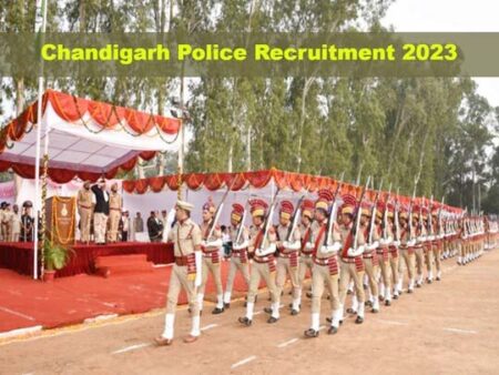 Chandigarh Police Recruitment 2023 : चंडीगढ़ पुलिस में निकली बम्पर भर्ती , पाए नौकरी पाने का बेहतरीन मौका, 12वीं पास कर सकते आवेदन, होगी अच्छी सैलरी