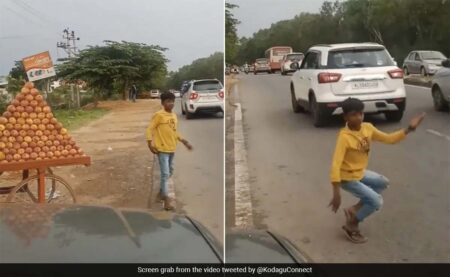 Viral video : आम बेचने के लिए लड़के ने लगाया गजब जुगाड़, फिर जो भी रुका आम लेने से खुद को रोक नहीं पाए