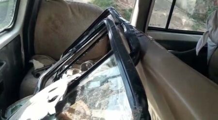 Rajasthan News :हाईवे पर हरियाणा पुलिस की गाड़ी एंबुलेंस से टकराई, चार जवान घायल