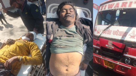 Bus Accident : मोरवा में सड़क हादसा, बस चालक की लापरवाही से एक की मौक़े पर मौत, 4 की हालत गंभीर 