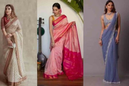 Party Wear Sarees For Women : इस साड़ियों को पहन कर विखेरें जलवा, सब करेंगें तारीख 
